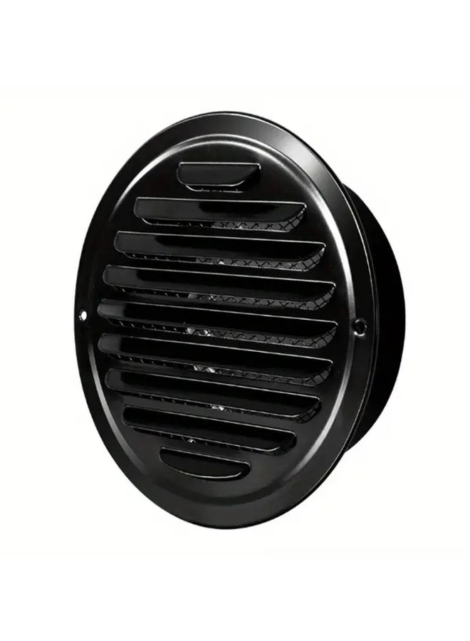 5.71 Inch Stainless Steel Round Duct Cap Ventilation Cover Wall Mounted Efficient Outdoor Drainage For Kitchen Ventilation Heavy Duty Construction Rust Resistant Material HVAC Professionals Home Improvement - Image 5