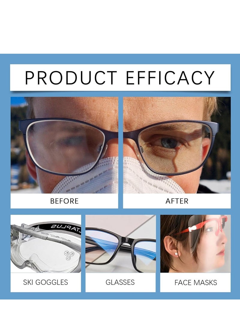 Jakehoe Eyeglass Lens Cleaner Kit - 30ML Lens Cleaner Spray Bottle + 1 Microfiber Cleaning Cloth - Safe for All Lenses, Eyeglasses, and Screens - Clear - Image 3