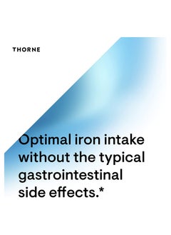 Thorne Iron Bisglycinate - 60 Capsules Dietary Supplement  - Image 5