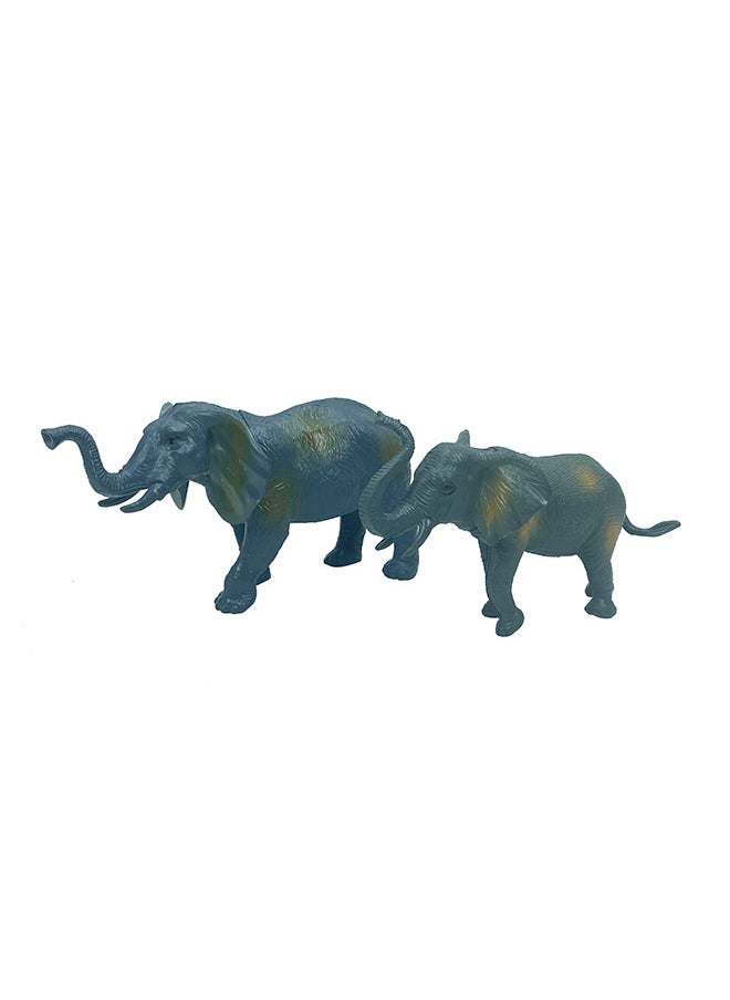 Galaxy Toys - Galaxy 2 piece Wild Animals Toys - Realistic Safari Animals - Educational, Collectible, and Fun - Perfect for Kids and Collectors assorted apx 15 cm - Image 1