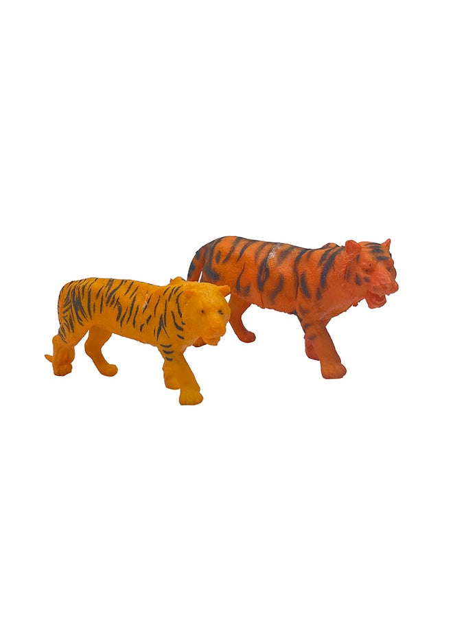 Galaxy Toys - Galaxy 2 piece Wild Animals Toys - Realistic Safari Animals - Educational, Collectible, and Fun - Perfect for Kids and Collectors assorted apx 15 cm - Image 1