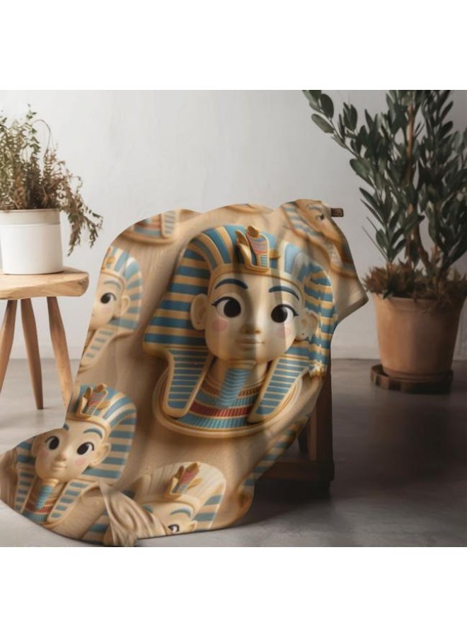 عام بطانية رقيقة من الفانيلا الكرتونية للأطفال والرضع (دافئة ومريحة، ومناسبة للنوم والألعاب) 70 سم * 100 سم - 908 - Image 4