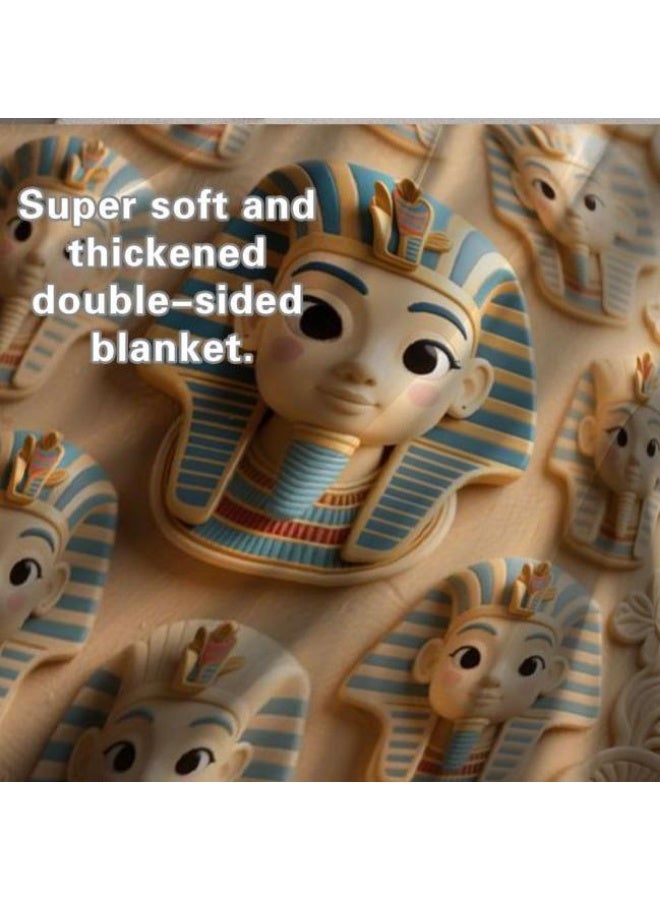 عام بطانية رقيقة من الفانيلا الكرتونية للأطفال والرضع (دافئة ومريحة، ومناسبة للنوم والألعاب) 70 سم * 100 سم - 908 - Image 3