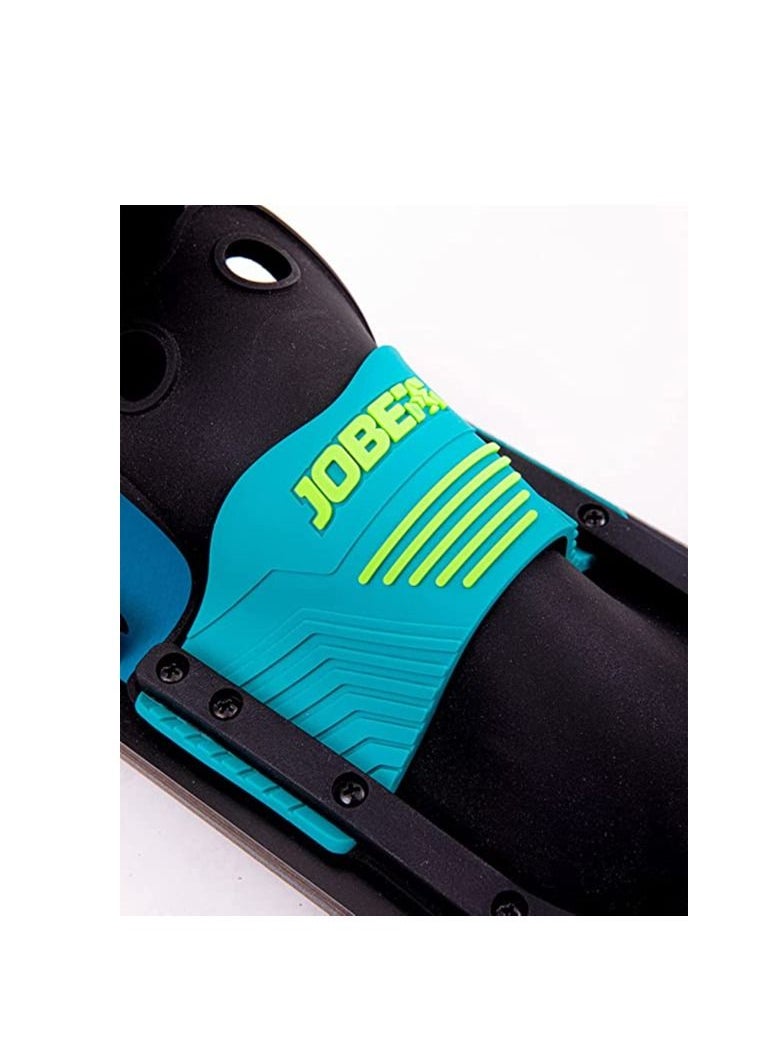 JOBE Allegre 59 Inches Skis Combo Package - Teal  - Image 3