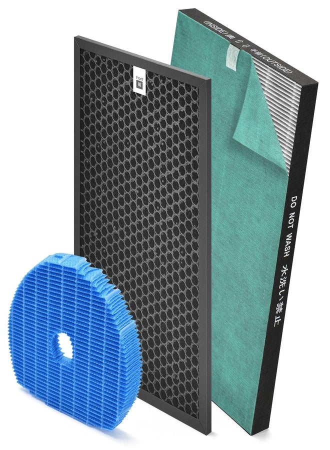 DAJDAH KC-850U KC850U Replacement Filter Kit Compatible with Sharp KC-850U Replacement Filter for Sharp True HEPA Air Purifier KC-850U and KC-C100U, 1-Set Includes 1 FZ-C100HFU, 1 FZ-C100DFU & 1 FZ-C100MFU - Image 1