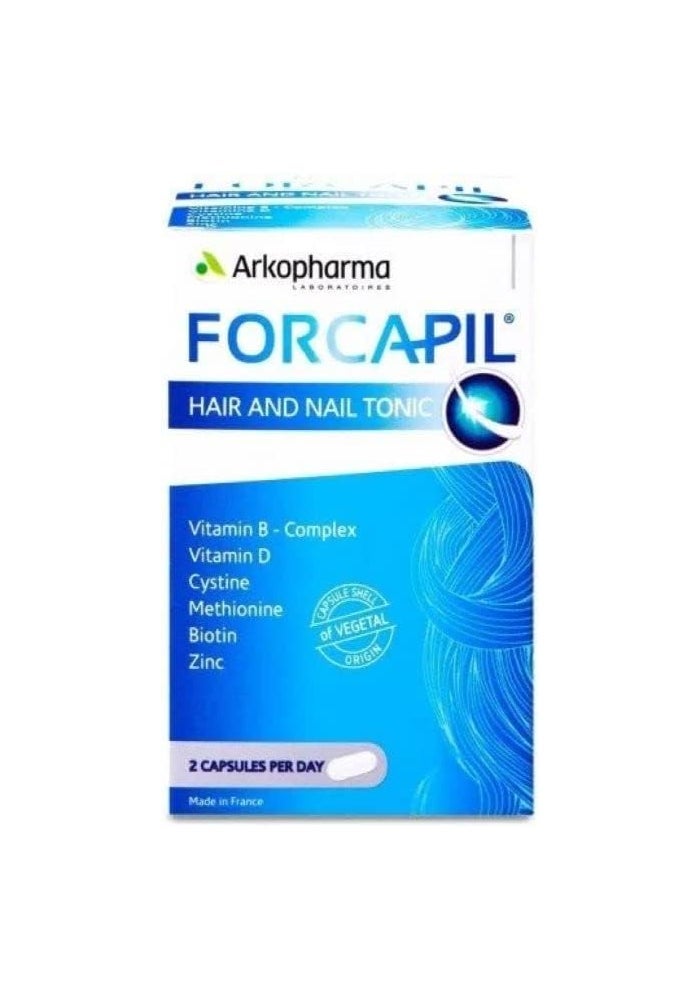 ARKOPHARMA أركوفارما فوركابيل مقوي الشعر والأظافر - 180 كبسولة - Image 3