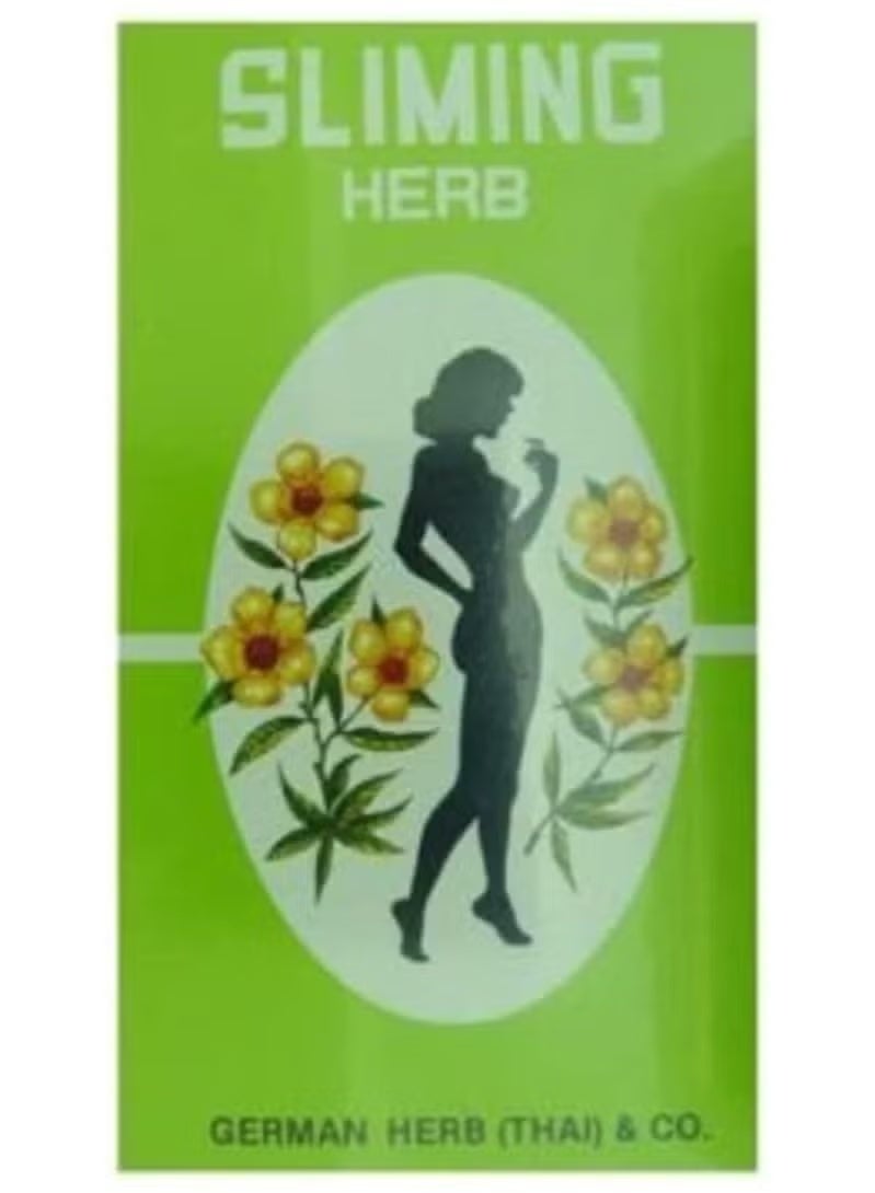 Himani German Slimming Tea - Weight Loss Diet, Fat Burning, Slim Fit, Fast Detox, 50 Sachets Box