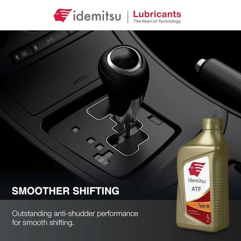 Idemitsu سائل نقل الحركة الأوتوماتيكي إيديميتسو 3004009275000C020 ATF نوع M M3M5 لفورد ومازدا 1 كوارت - Image 3