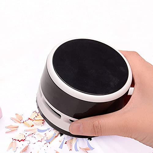 REMAXX Mini Portable Desktop Vacuum Cleaner Cordless Table Dust Sweeper Design for Cleaning Desktop, Crumbs, Computer Keyboard, Pet Hairs (Multicolor), Foam - Image 2