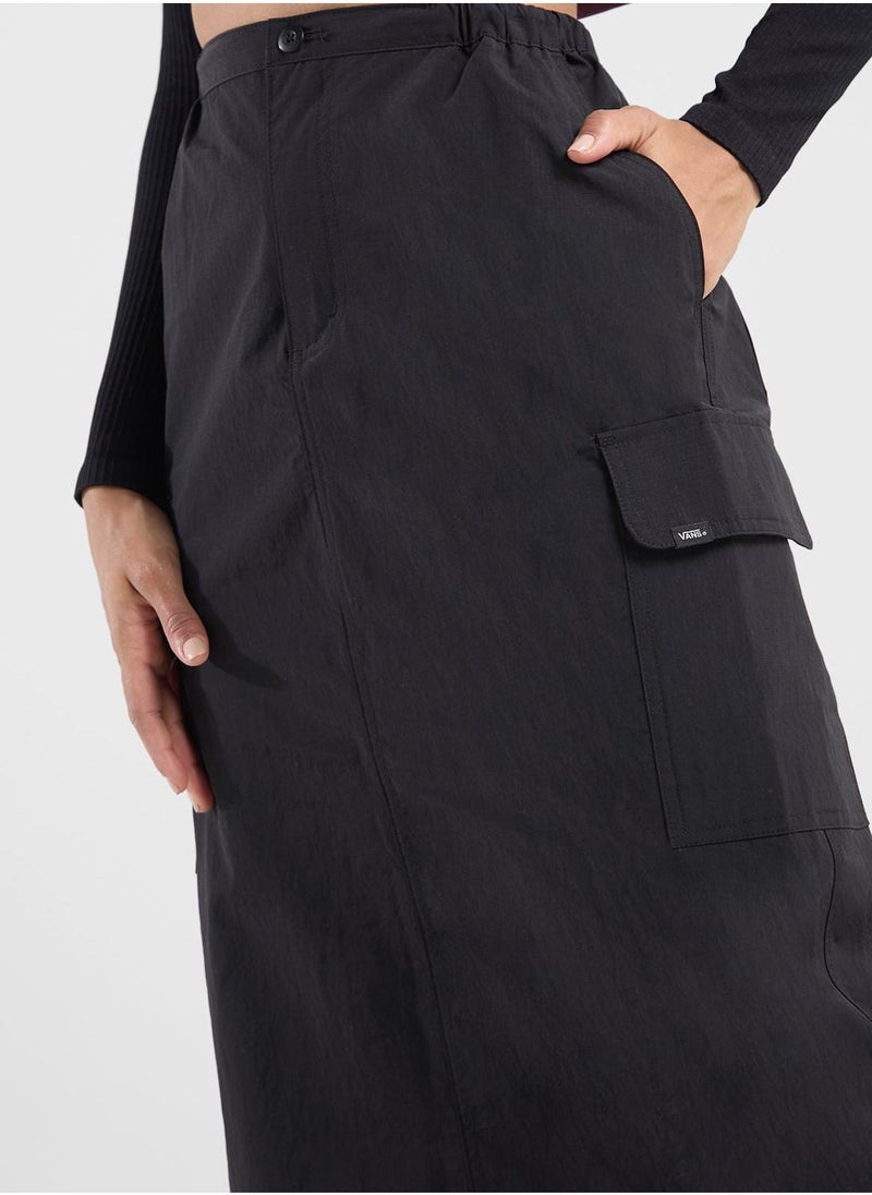 VANS Riley Parachute Cargo Skirt - Image 3
