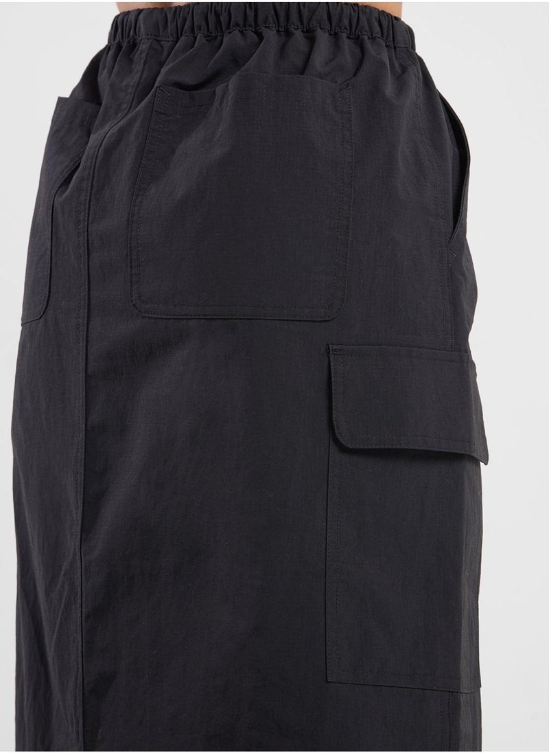 VANS Riley Parachute Cargo Skirt - Image 4