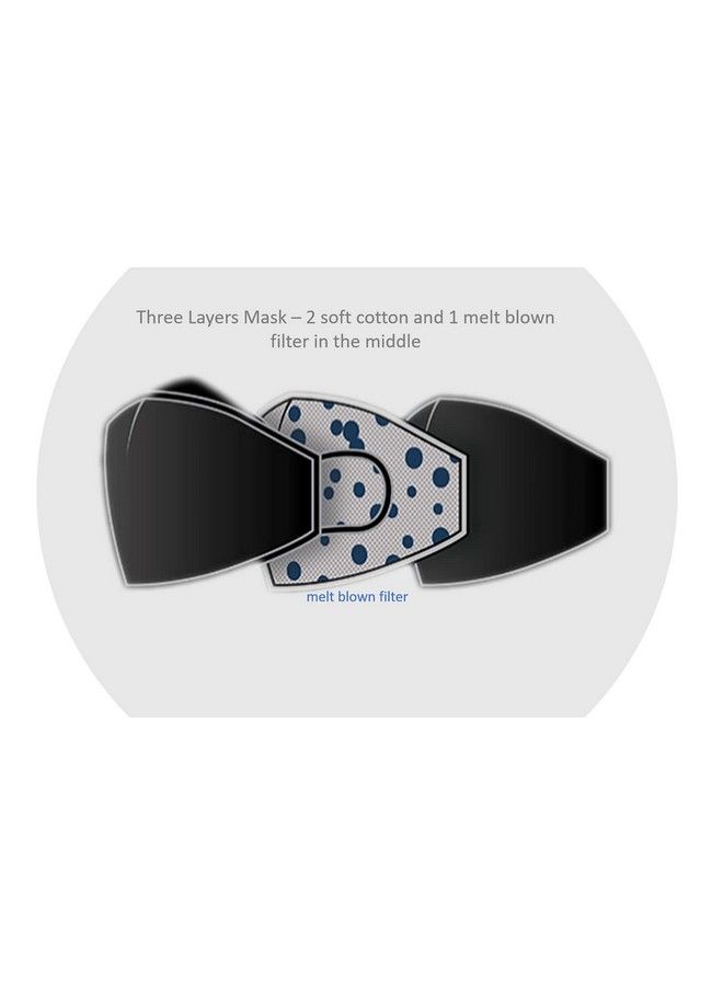 El Regalo Kids Adjustable Cotton Face Masks ; Cotton Adjustable Headband Loop Face Masks For Children ; Cotton Washable Breathable & Reusable Face Masks For Kids/Children (Made In India) (5)  - Image 5