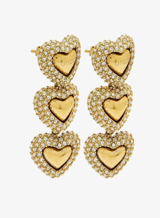 Multi Flower Drop Earrings