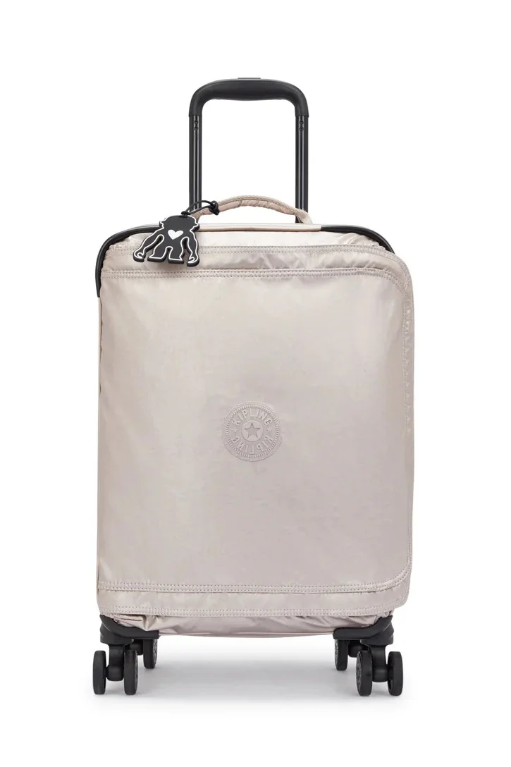 kipling Spontaneous S Small Female  Wheeled Luggage - Metallic Glow Spontaneous S