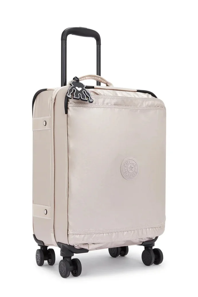 kipling Spontaneous S Small Female  Wheeled Luggage - Metallic Glow Spontaneous S