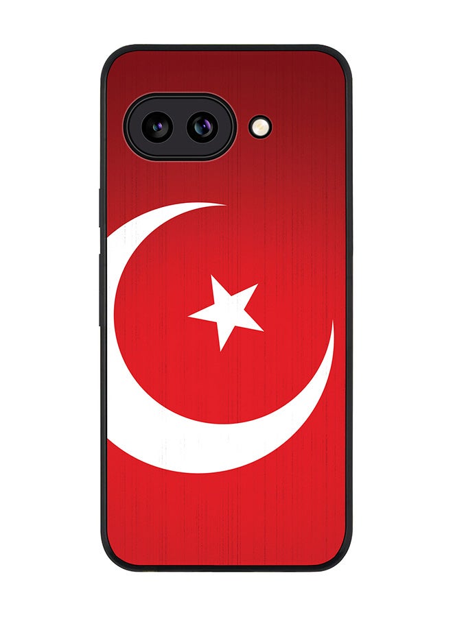 Stylizedd For Google Pixel 9a Case,Slim fit Camera Protection, Shockproof Thin Phone cover  - Flag Of Turkey - Image 1