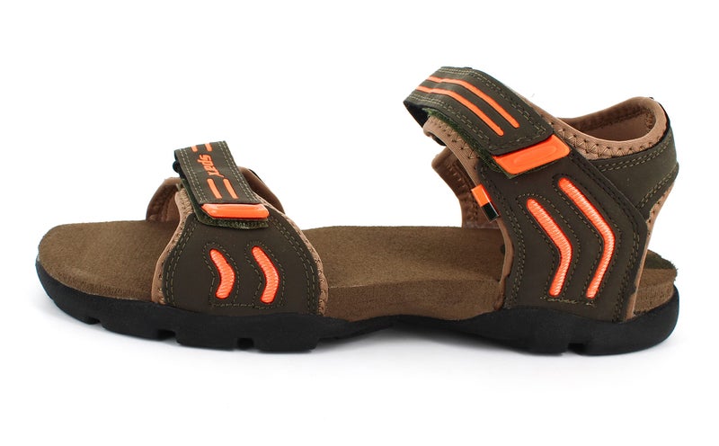 Sparx Men's Olive Green Athletic & Outdoor Sandals - 7 UK (SS-106) - Image 4