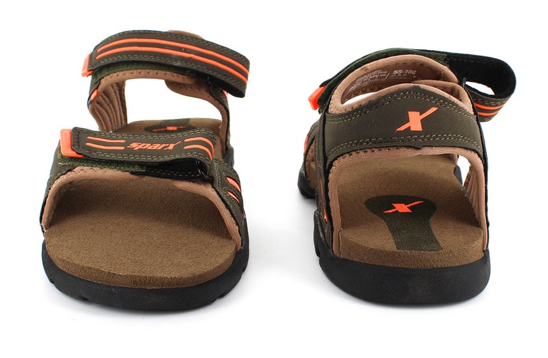 Sparx Men's Olive Green Athletic & Outdoor Sandals - 7 UK (SS-106) - Image 3