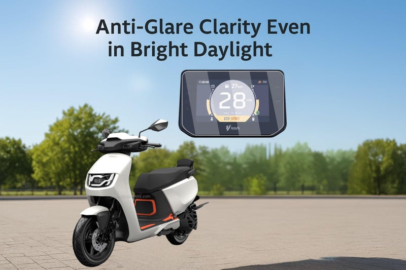 Wisely Pack 2 - Screen Guard for Hero Vida VX2 Plus |2025+| Electric Scooter - TFT Display Digital Meter Protector - HD Clear, Full Cover - Easy Installation Kit - VidaVX2 EV Scooty Accessories - Image 5