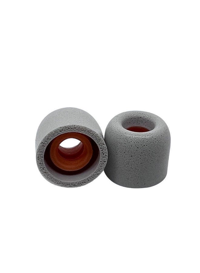 For Sony WF-1000XM4 Wireless Bluetooth Headphone Set Wf1000xm3 Non-slip Earplugs Memory Cotton Ear Cap C-Color:Grey S/1-Model:Sony WF-1000XM4  - Image 1