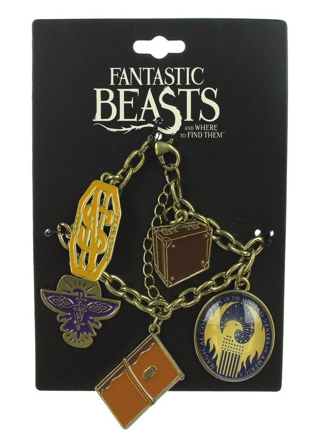 Fantastic Beasts Bioworld Fantastic Beasts and Where to Find Them Charm Bracelet - Image 2