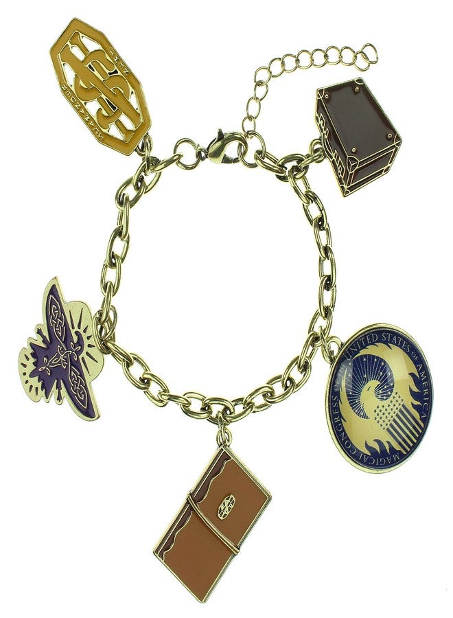 Fantastic Beasts Bioworld Fantastic Beasts and Where to Find Them Charm Bracelet - Image 1