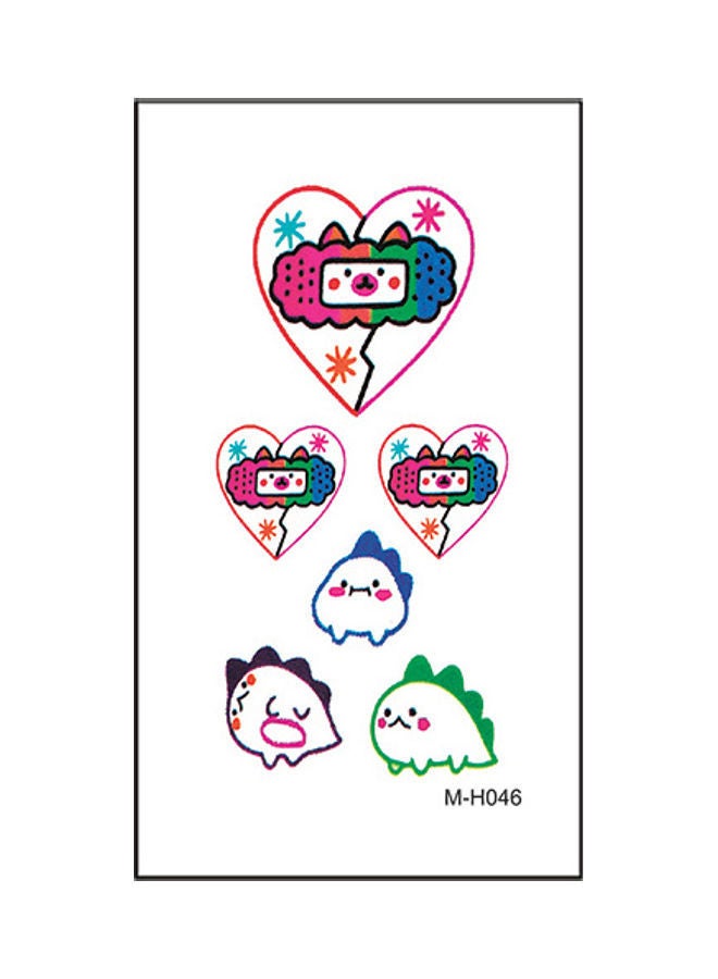 NIBEMINENT Waterproof Fashionable Temporary Tattoo Sticker Multicolour - Image 1