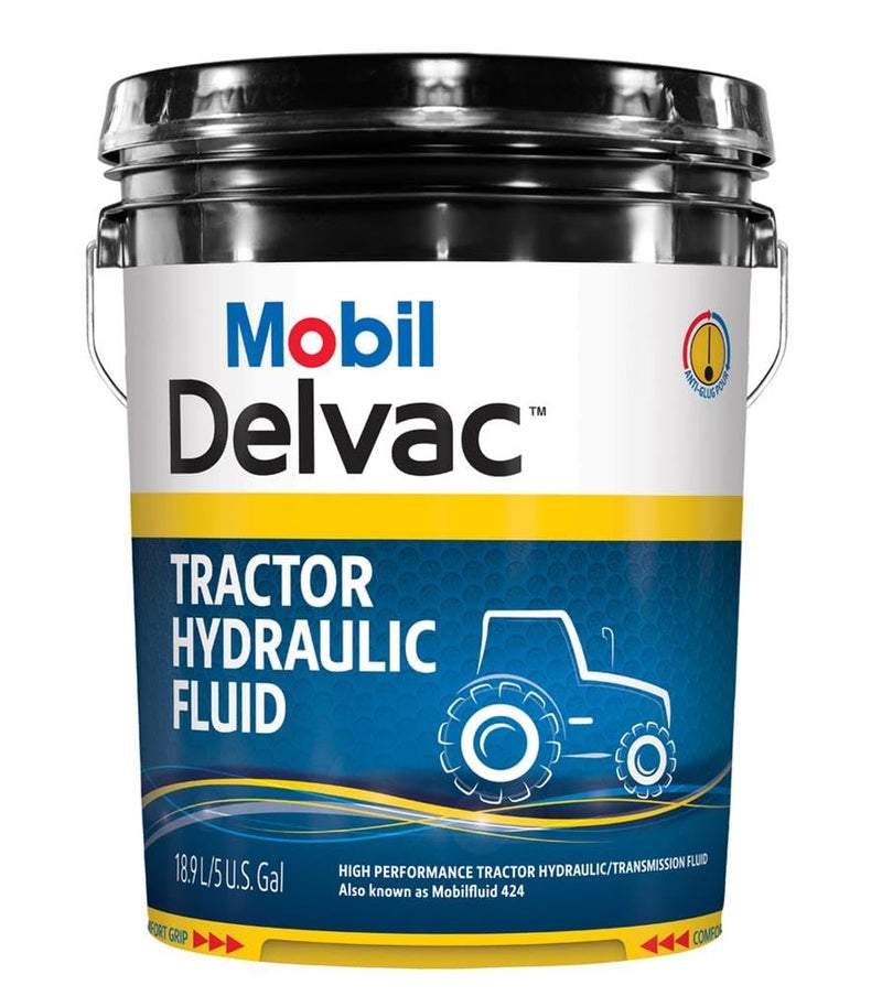 Mobil Delvac Tractor Hydraulic Fluid 5 gal Pail - Image 4