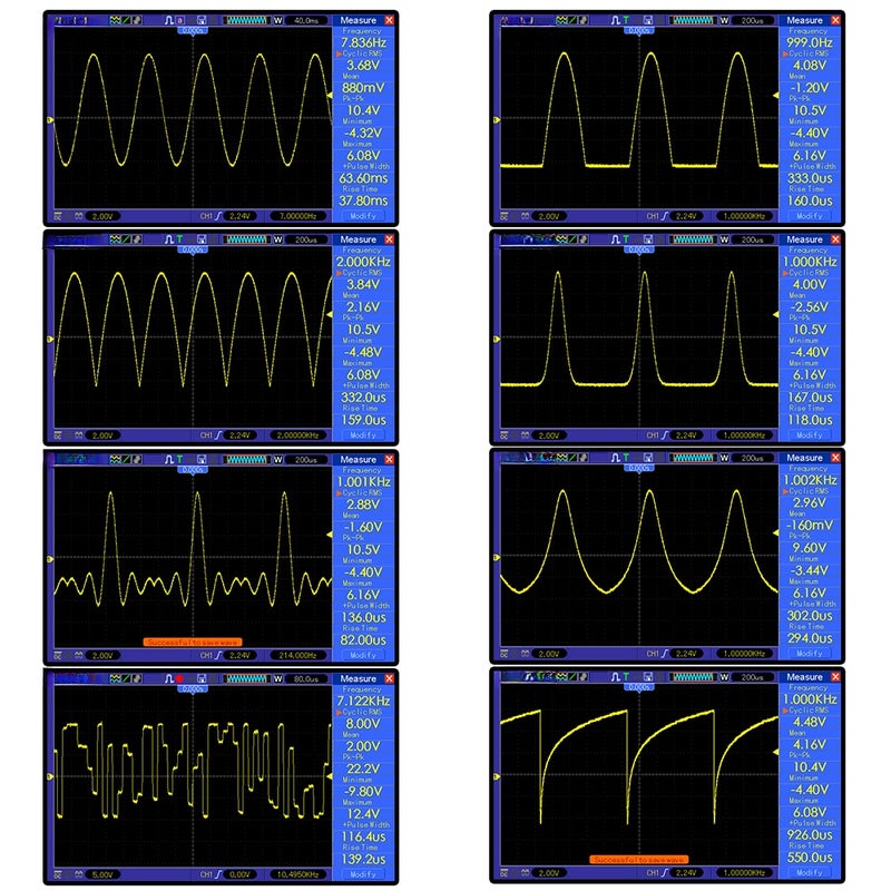 FG-200 DDS Function Signal Generator Frequency Counter 0.01Hz - 500KHz Signal Source Module Sine+Square+Sawtooth Waveform - Image 3