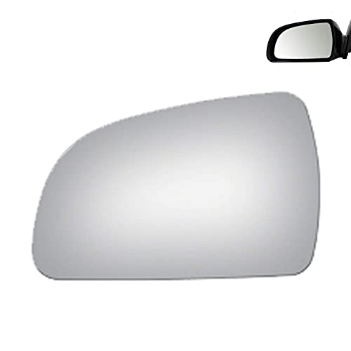 WLLW Mirror Glass fit for 2006 2007 2008 2009 2010 Hyundai Sonata Driver Side only Left Flat Replacement Glass - Image 1