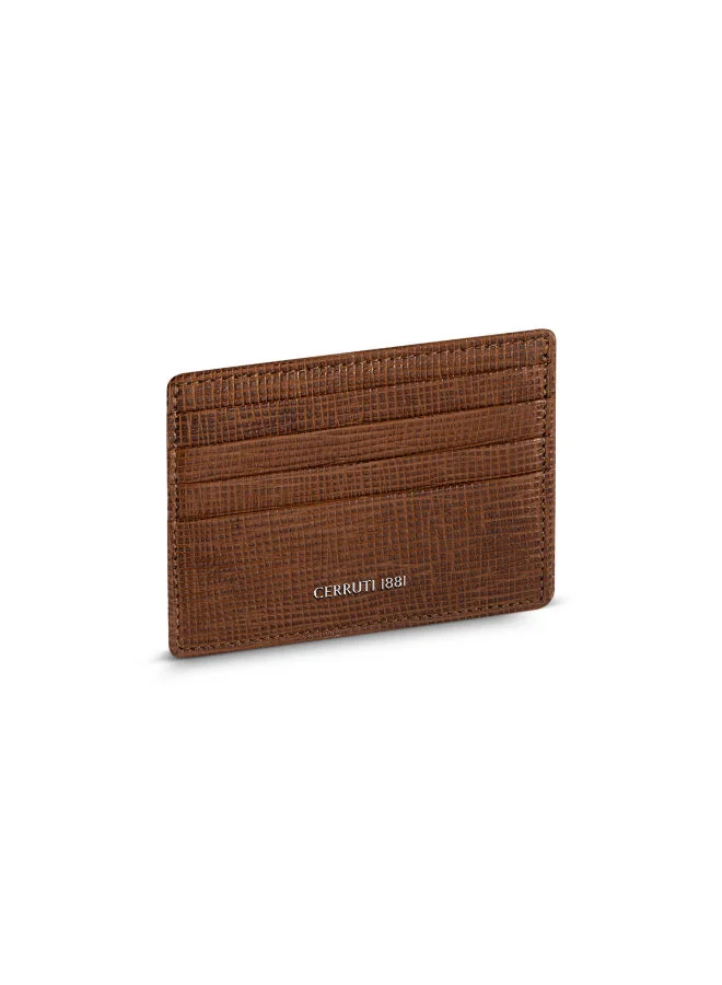 CERRUTI 1881 Brown Card Holder for Men