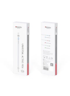 Yesido UNIVERSAL ACTIVE Stylus Pen (ST05) White  - Image 4