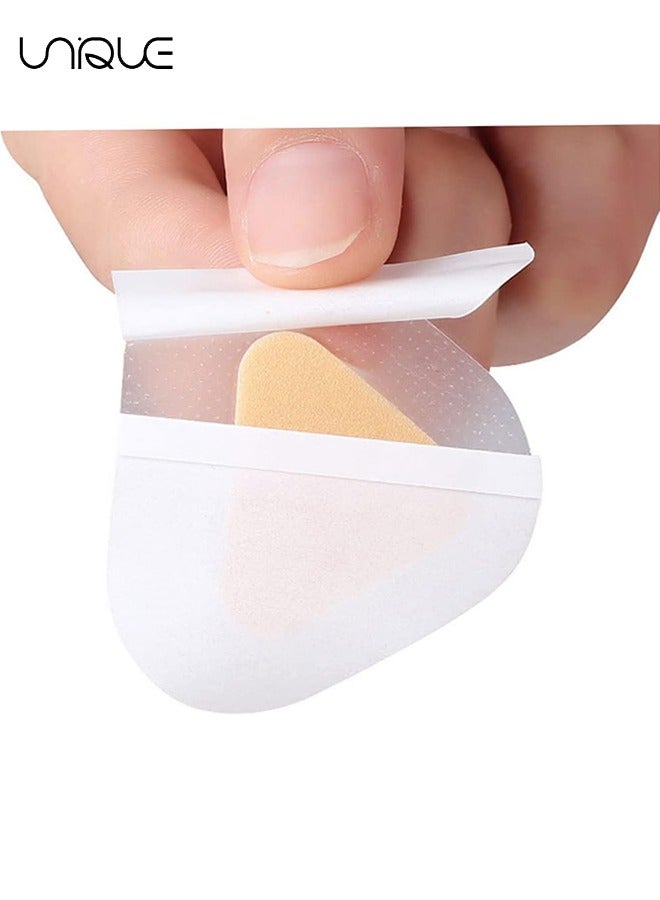 Unique 20Pcs Triangle Heel Sticker, Invisible Sticker, Transparent Triangle Sticker, Anti-wear foot Sticker, Whickened Anti-wear foot Artifact Heel Sticker - High Heels, Leather Shoes, Sneakers, Etc  - Image 2