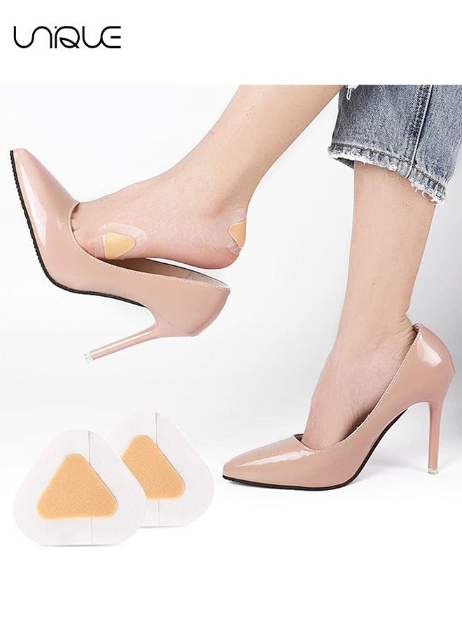 Unique 20Pcs Triangle Heel Sticker, Invisible Sticker, Transparent Triangle Sticker, Anti-wear foot Sticker, Whickened Anti-wear foot Artifact Heel Sticker - High Heels, Leather Shoes, Sneakers, Etc  - Image 3