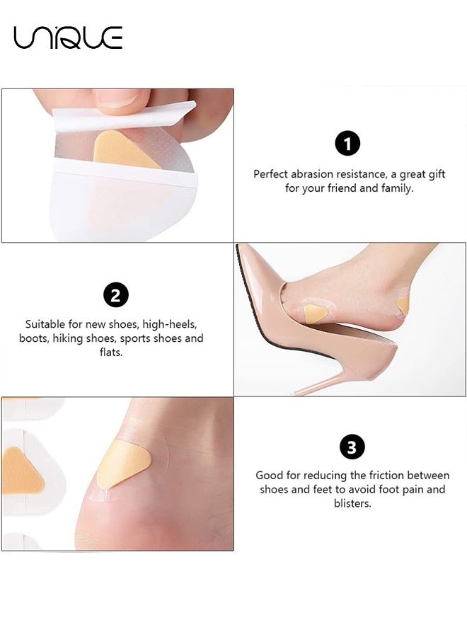 Unique 20Pcs Triangle Heel Sticker, Invisible Sticker, Transparent Triangle Sticker, Anti-wear foot Sticker, Whickened Anti-wear foot Artifact Heel Sticker - High Heels, Leather Shoes, Sneakers, Etc  - Image 5