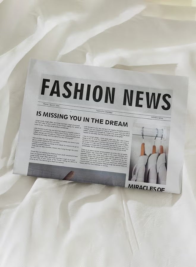 6 قطع من دعامات التصوير الصحفي الإنجليزي، ملابس عصرية، ديكور منزلي، دعامات خلفية لتصوير الطعام، ورق تغليف الزهور، ديكورات الأجواء - Image 2