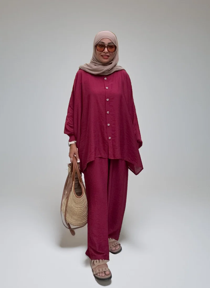 بوند طقم قطعتين - قميص وبنطلون