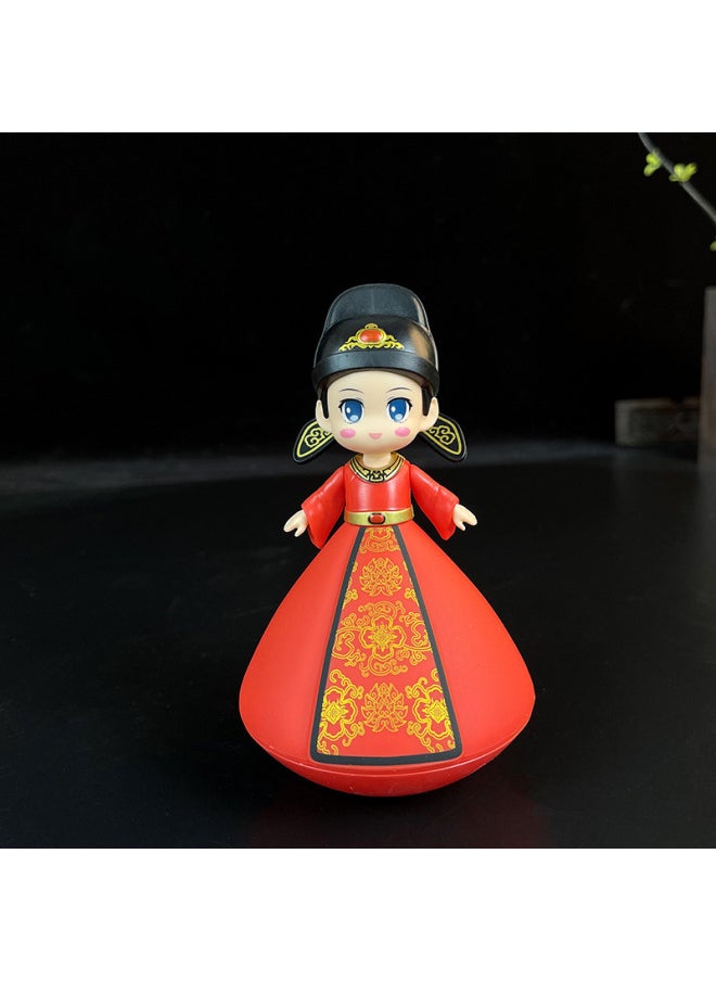 Generic Tumbler Jiangnan Four Talent Stalls Night Market Supermarket Supply To Send Girls Gifts Music Tumbler-Color:Large Poet Music Tumbler (104)-Red-Li Bai  - Image 5