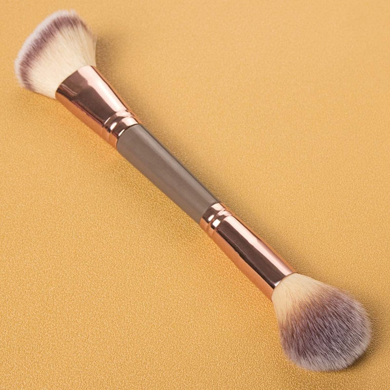KASTWAVE Makeup Brushes, Foundation Makeup Brush, Double Ended Makeup Brushes for Blending Liquid Powder, Concealer Cream Cosmetics, Blush brush for Liquid, Cream, Powder,Blending, Buffing,Concealer - Image 5