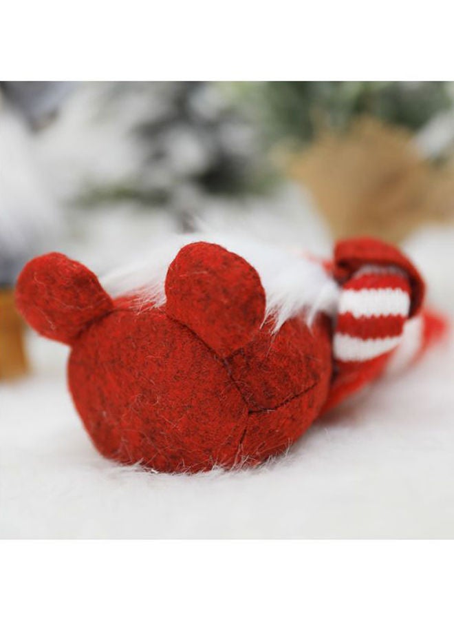 NIBEMINENT Decorative Ornament Red/White/Beige 50x25cm - Image 3