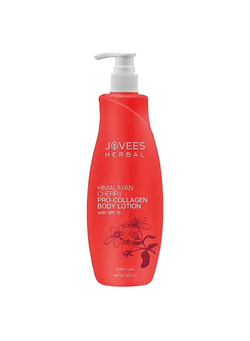 Jovees Herbal Himalayan Cherry Hand Body Lotion 300ml - Image 1