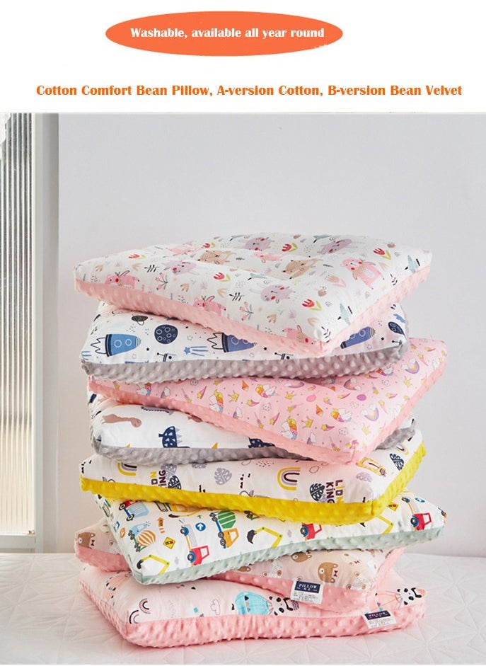 Toddler Pillow, Machine Washable, Perfect for Toddler Bed, Daycare, Travel Pillow