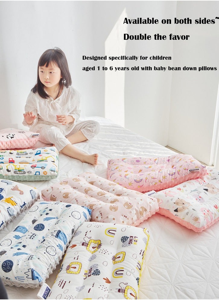 Toddler Pillow, Machine Washable, Perfect for Toddler Bed, Daycare, Travel Pillow