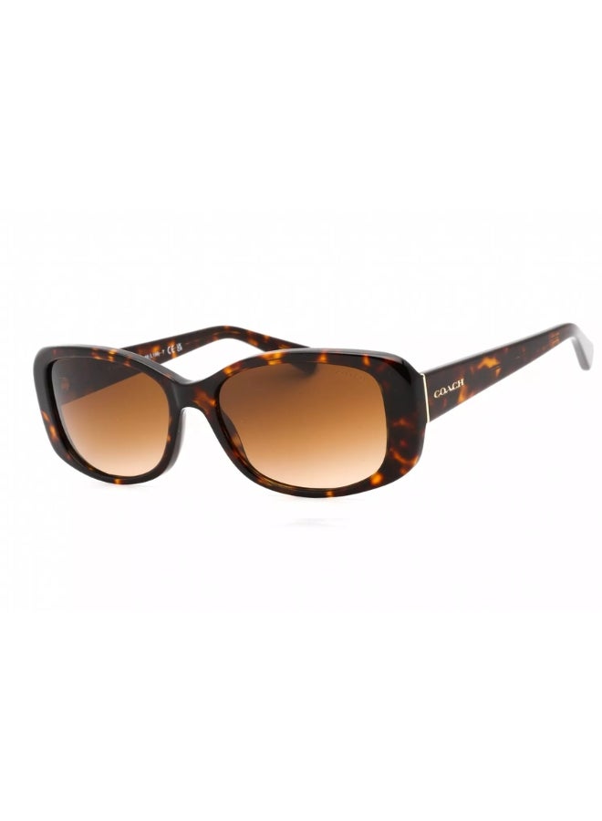 COACH Women's Rectangular Sunglasses - 0HC8168 -  Lens Size: 56 mm - Image 1