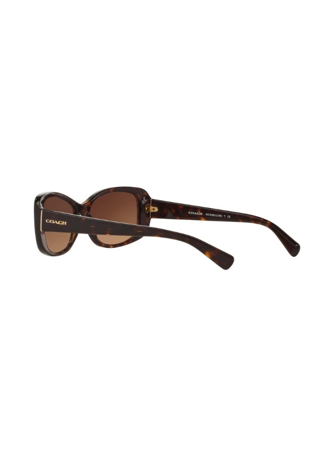 COACH Women's Rectangular Sunglasses - 0HC8168 -  Lens Size: 56 mm - Image 3