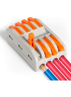 Wozlo Quick Cable Splicing Device Connector - 4-Piece On-Off Locking Cable Joint Terminal - 5 Pcs  - Image 1