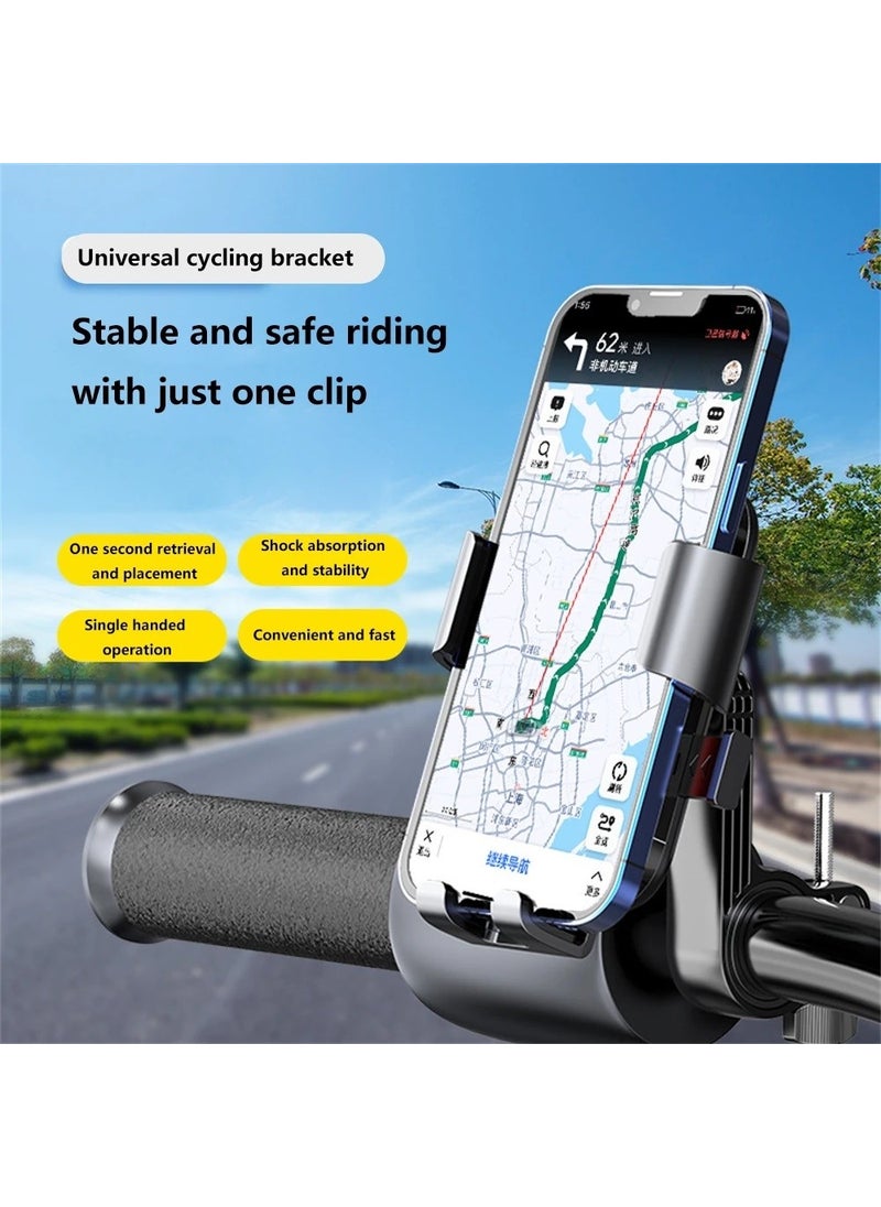Zoli Automatic Locking Handlebar Mounted Bicycle and Motorcycle Phone Holder  - Image 2