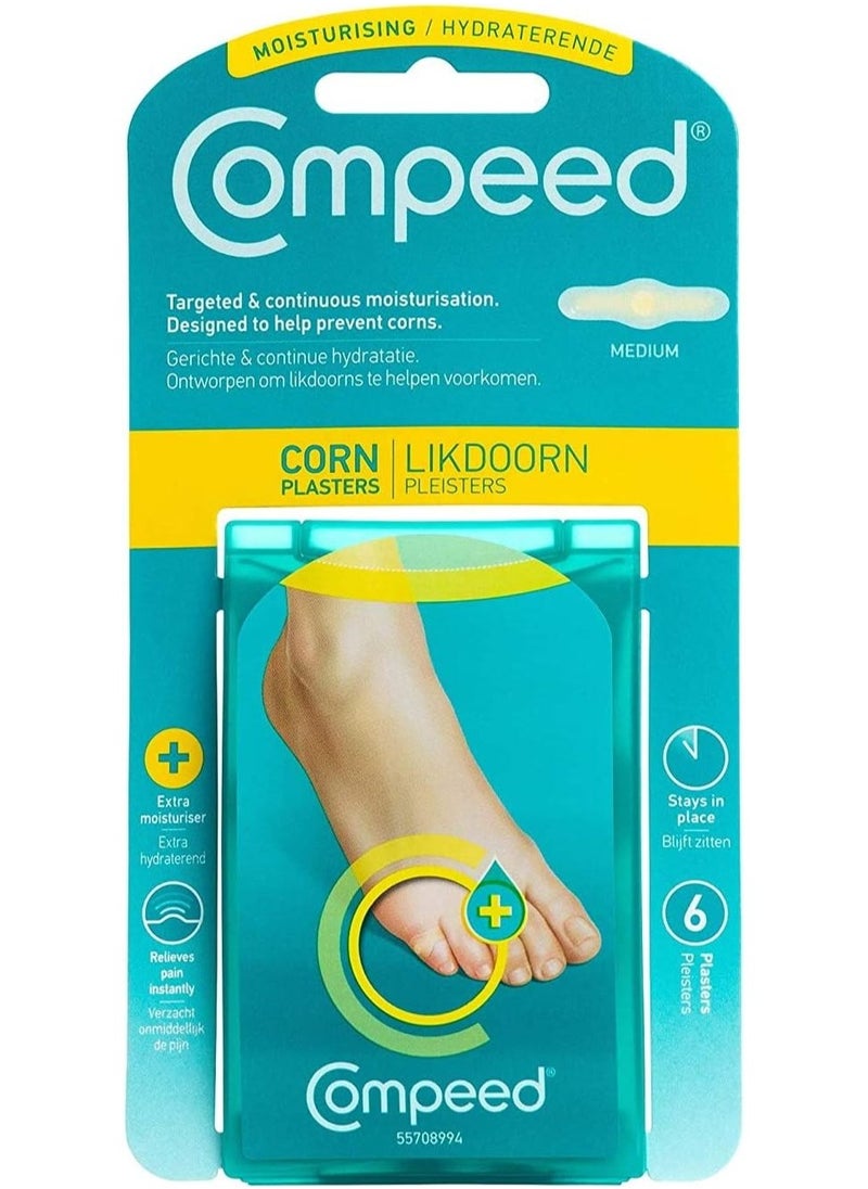 Compeed Corn Plasters Moisturising, 6 Plasters  - Image 1