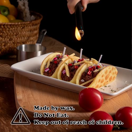 iLikePar Mexican Taco Scented Vegetable Candle - Image 3