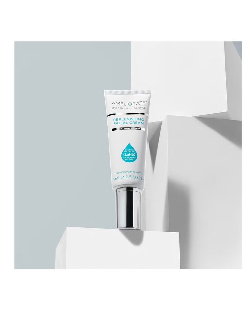 AMELIORATE Replenishing Facial Cream 75ml - Image 3